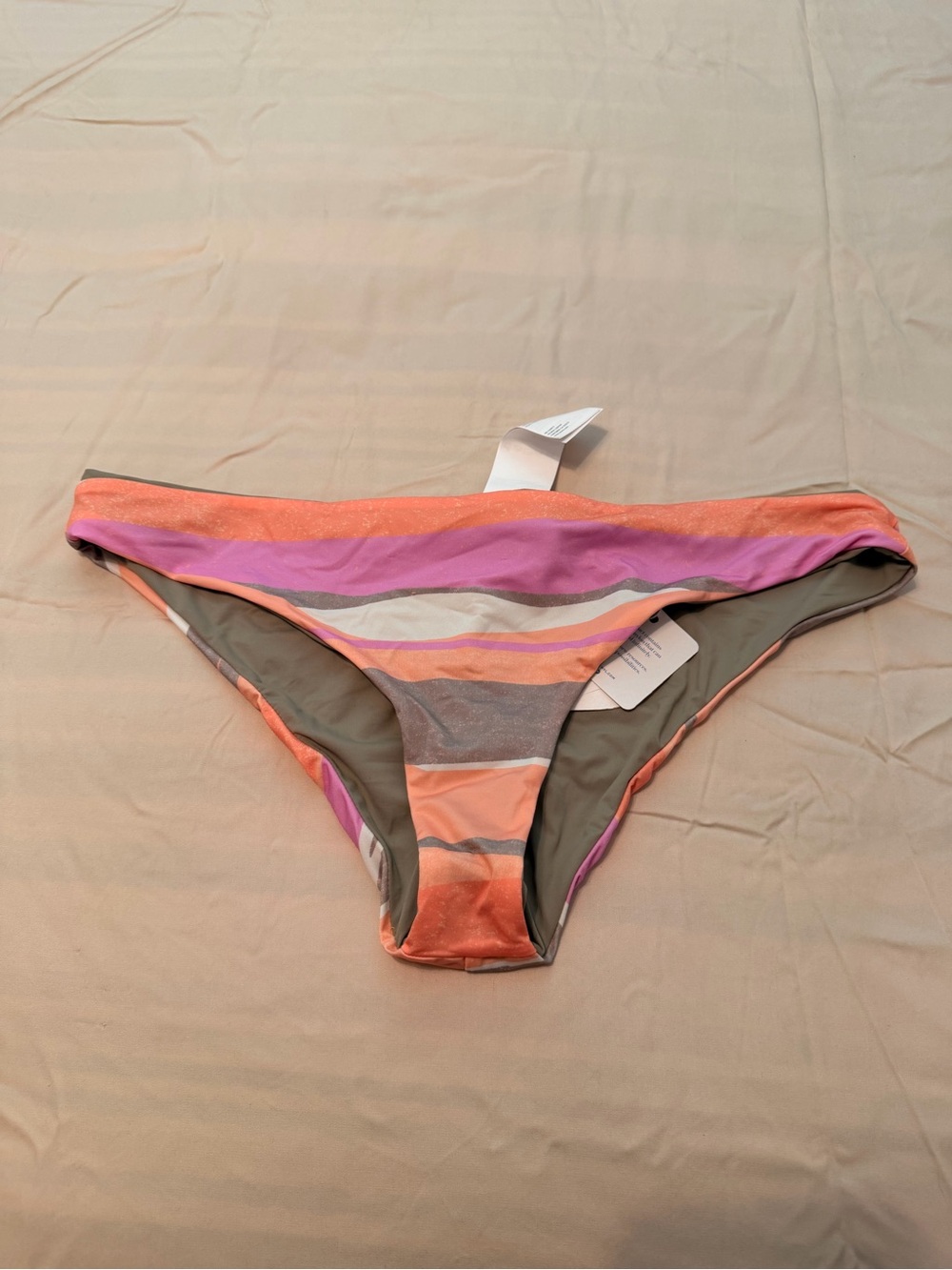 prAna Gemma Reversible Bikini Bottom Women’s M NWT Multicolor